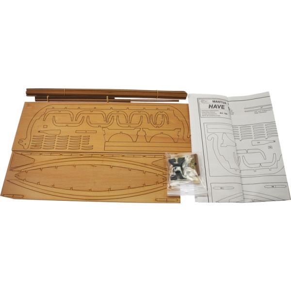 Mantua Model Vikingská loď 1:40 kit (obrázek 9)