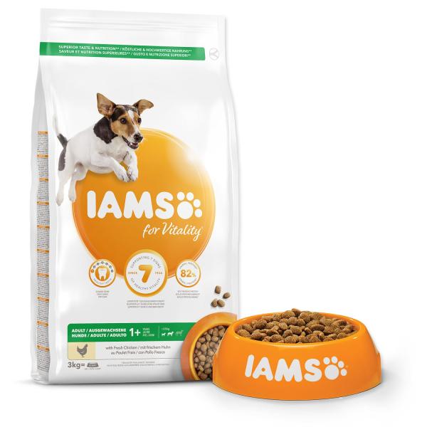 IAMS Dog Adult Small & Medium Chicken 3kg
