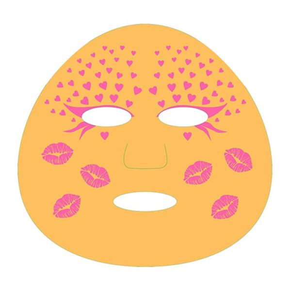 Top Model Pleťová maska, Růžová, Miju