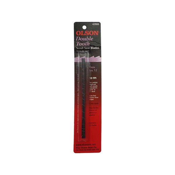 Olson list do lupénkové pilky 0.66x0.33x127mm dvojitý zub 10TPI (12ks) (obrázek 3)