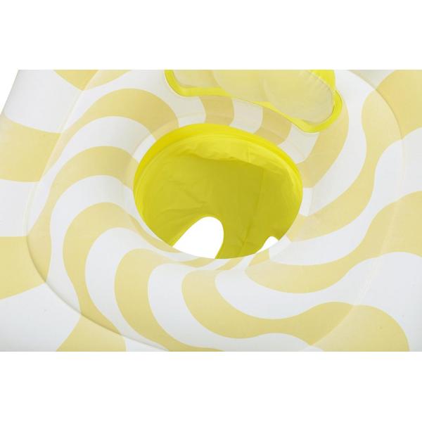 Bestway Nafukovací baby sedací kruh s opěrkou, 79x79 cm (obrázek 3)