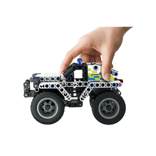 Stavebnice Policajní JEEP 199 ks