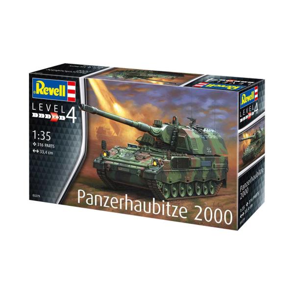 Plastic modelky tank 03279 - Panzerhaubitze 2000 (1:35) (obrázek 3)
