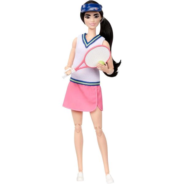 Mattel Barbie Sportovkyně – Tenistka (obrázek 3)