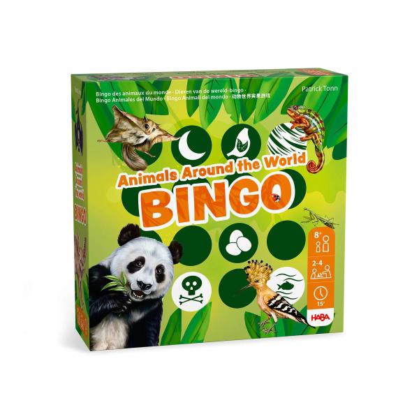 Haba Družabna igra za otroke Bingo Živali sveta