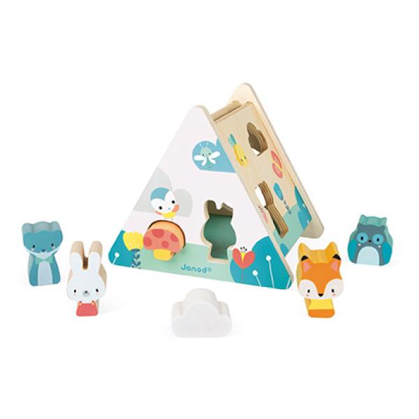 Janod Domeček na vkládání tvarů Pure (obrázek 8)