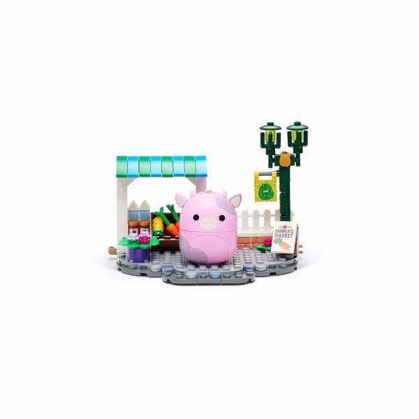 SQUISHMALLOWS stavebnice BLDR – Patty a farmářský trh