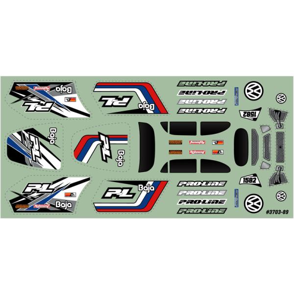 Pro-Line karosérie 1:28 VW Baja Bug nenabarvená: Micro-T (obrázek 7)