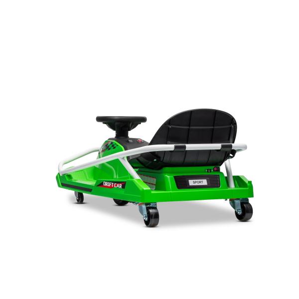 Beneo Motors driftovací Motokára 24V, zelená, 300W Bezkartáčový Motor, Lithiová baterie, D (obrázek 11)