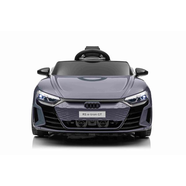Elektrické autíčko Audi RS E-tron GT 12V, šedé, široké jednomístné sedadlo, 2,4 GHz dálk (obrázek 5)