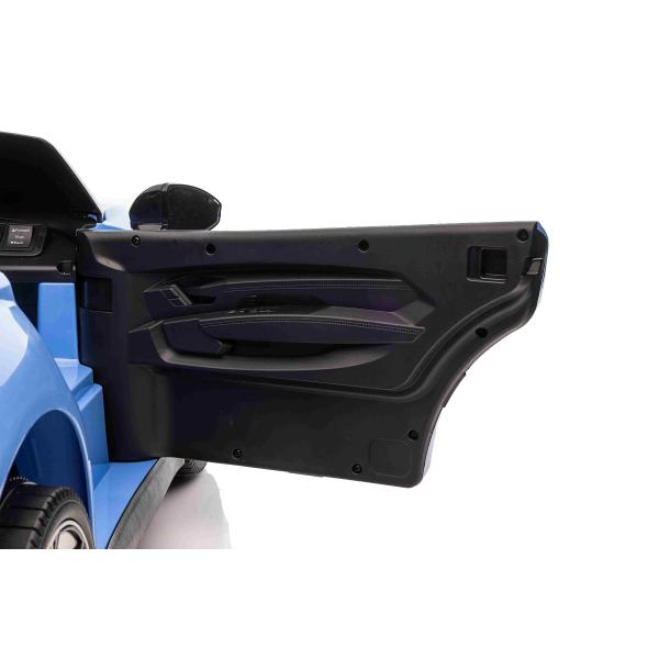 Elektrické autíčko Audi RS E-tron GT 12V, modré, široké jednomístné sedadlo, 2,4 GHz dálk.