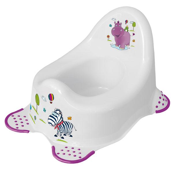 Detský nočník Hippo, biela