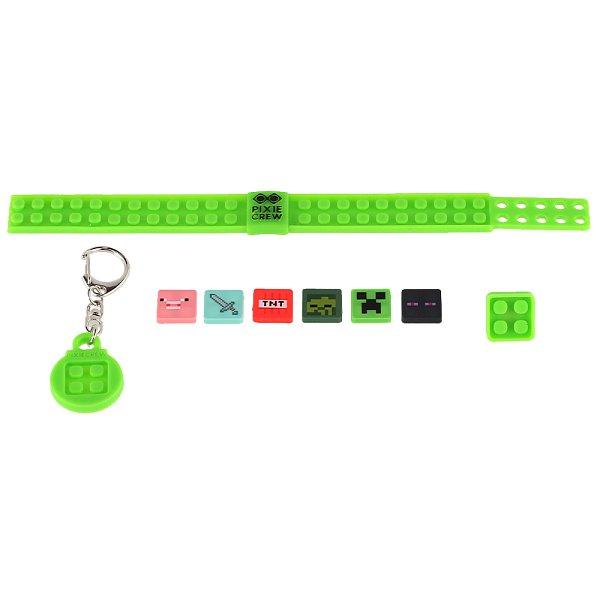 PIXIE CREW set 3v1 Náramek+Klíčenka+Odznak