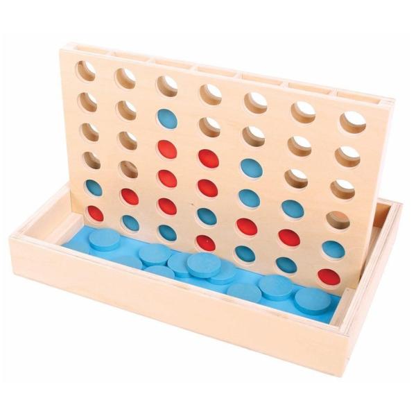 Bigjigs Toys Štyri v rovine