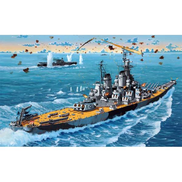 Plastic ModelKit loď 05183 - USS New Jersey (1:1200) (obrázek 8)