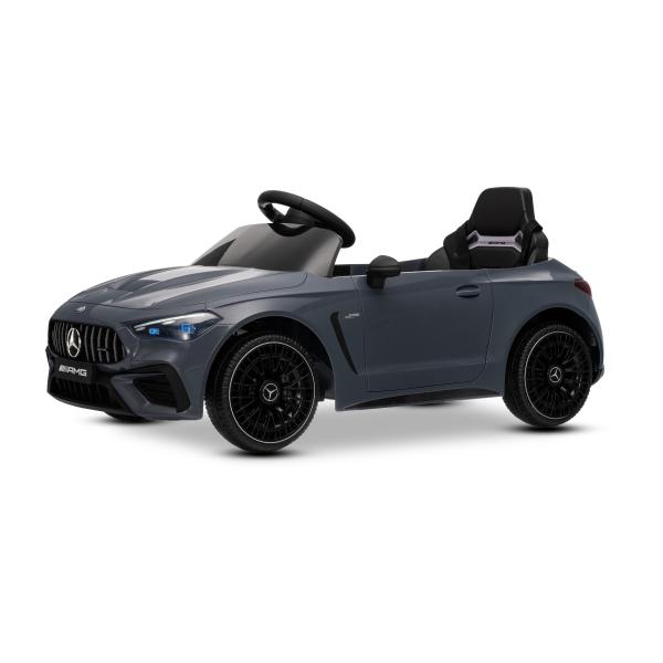 Elektrické autíčko Mercedes CLE 12V s pohonem zadních kol, šedé, Jednomístné, Lithiová (obrázek 5)