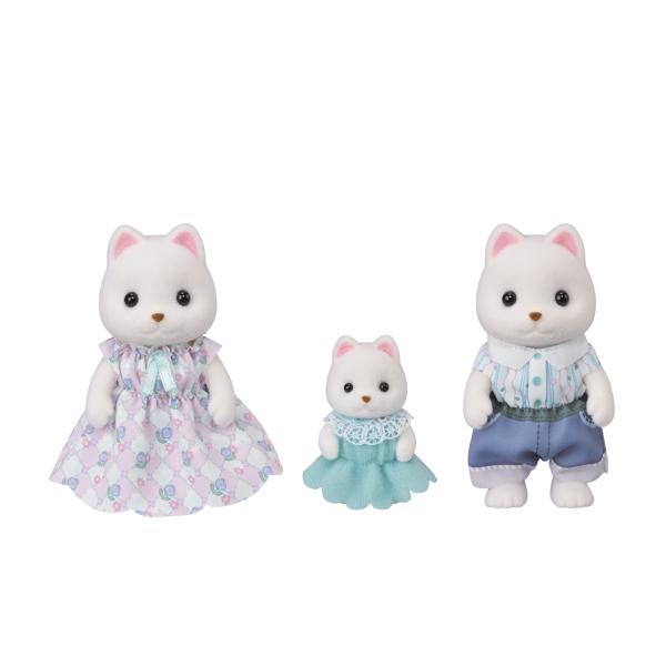 Sylvanian Families Familia de perros pomerania trío