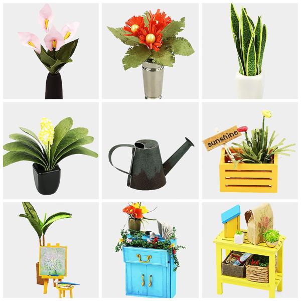 RoboTime Miniatura domečku Skleník