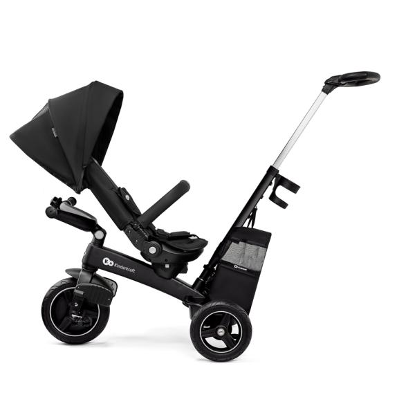 KINDERKRAFT SELECT Tříkolka Easytwist Black, Premium (obrázek 4)