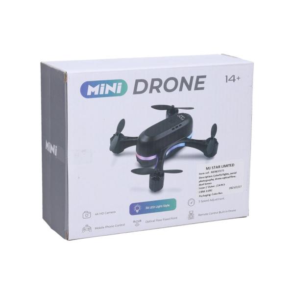 Skládací dron do ovladače s WIFI kamerou 720p RC na dálkové ovládání 9x9x4 cm