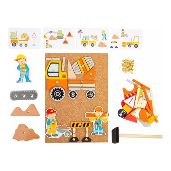 Small foot Zatloukací hra Doprava (obrázek 4)