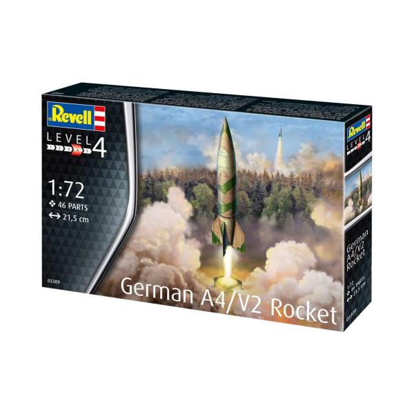 Plastic modelky raketa 03309 - German A4 / V2 Rocket (1:72) (obrázek 9)