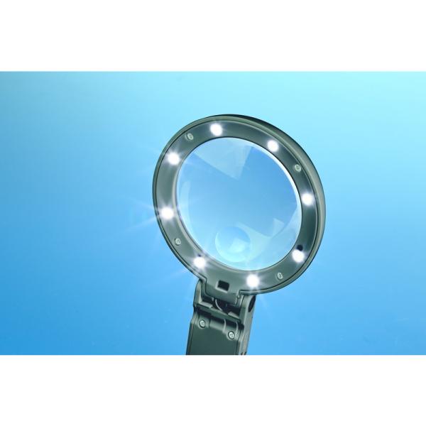 Lightcraft lupa s LED osvětlením a sklopným stojánkem (obrázek 3)