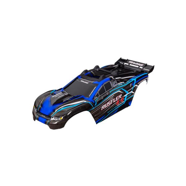 Traxxas karoséria Rustler 4X4 modrá