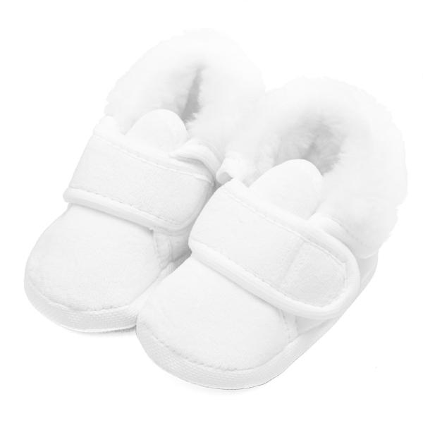 Dojčenské zimné semiškové capačky ku krstu New Baby 0-3 m chlapec 116/122