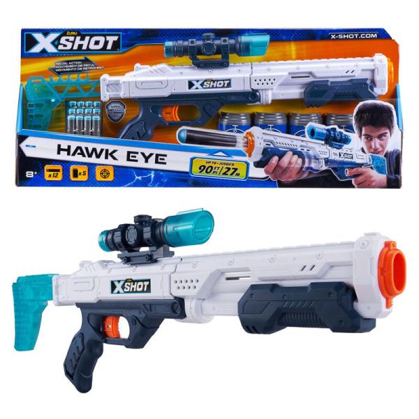 X-SHOT EXCEL HAWK EYE s hledáčkem a 16 náboji