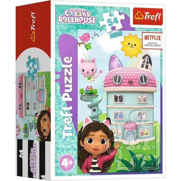 Trefl Puzzle 54 Mini - S Gabby je vždy zábava / Universal Gabby's Dollhouse (obrázek 3)