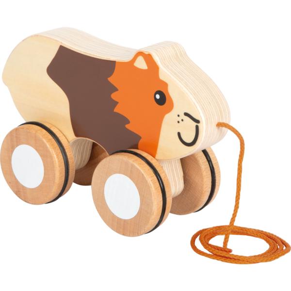 small foot Dřevěná tahací hračka Morče