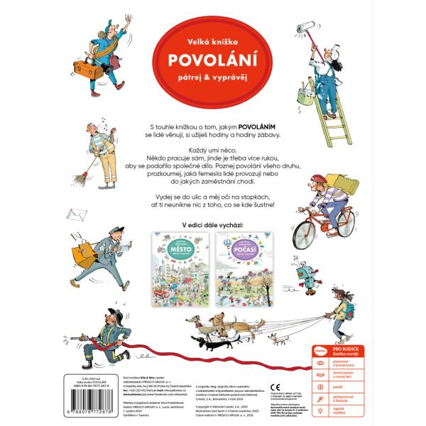 Velká knížka Povolání – Pátrej & vyprávěj (obrázek 6)