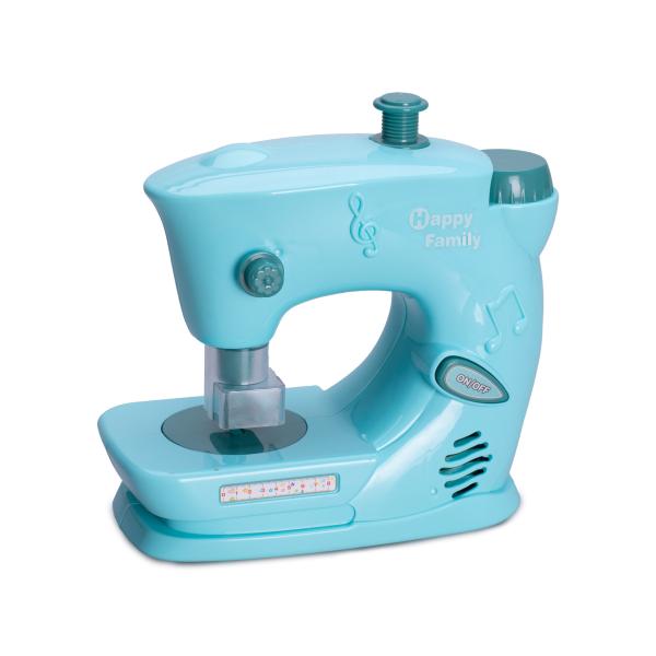 Šijací stroj 15x15cm na batérie so svetlom a zvukom