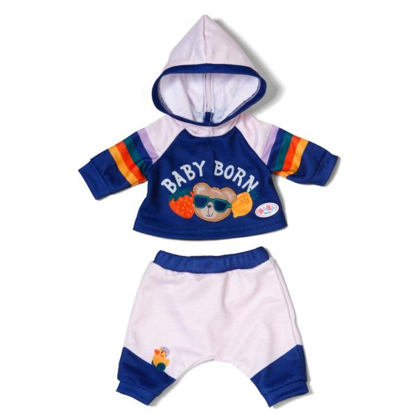 Zapf Baby Born Teplákovka modrá, 43 cm