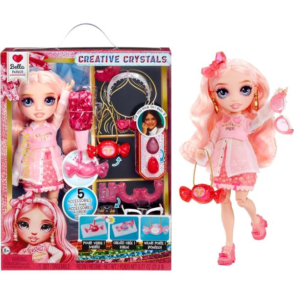 Rainbow High Creative Crystals panenka - Bella Parker (obrázek 6)