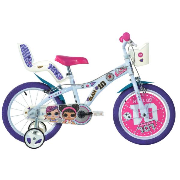 Dino Bikes - Bicicletta per bambini 16" 616GLOL - L.O.L. SURPRISE 2020