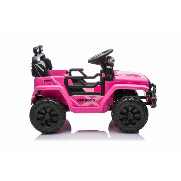 Elektrické autíčko OFFROAD NEW s pohonem zadních kol, růžové, Lithiová baterie (obrázek 3)