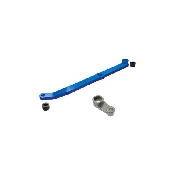 Traxxas Remorquait La Direction En Aluminium Anodisé Bleu-image