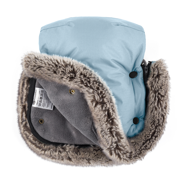 PETITE&MARS Zimní fusak Arctic 4v1 + rukavice na kočík Furry Sky Whisper (obrázek 9)