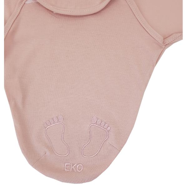 EKO Zavinovačka bavlněná Ulitka Powder pink 3-6 kg