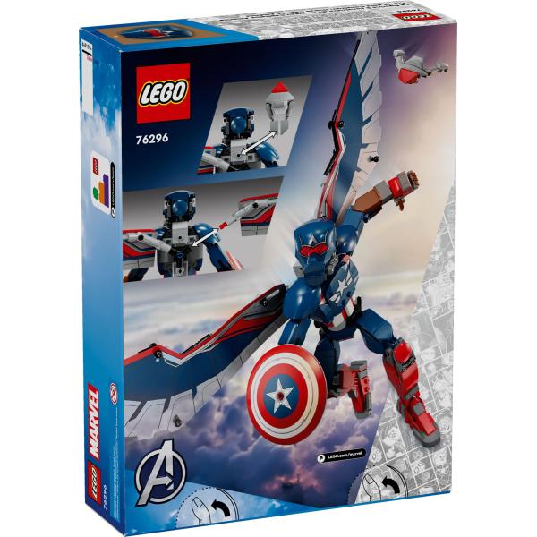 LEGO® Super Heroes 76296 Sestavitelná figurka: Nový Kapitán America (obrázek 9)
