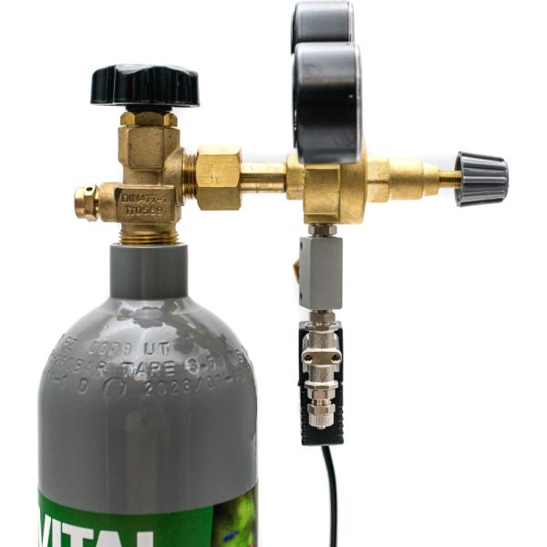 Kompletní sada CO2 s 2,1l láhví s nočním vypnutím