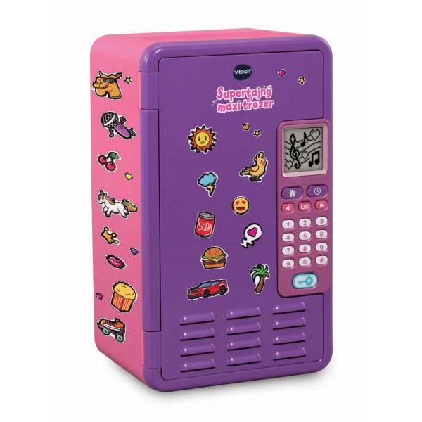 Vtech Supertajný maxi trezor SK - ružový