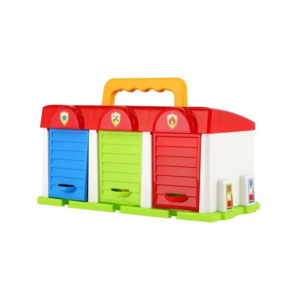 Garáž s autíčky 3ks + doplňky (obrázek 5)