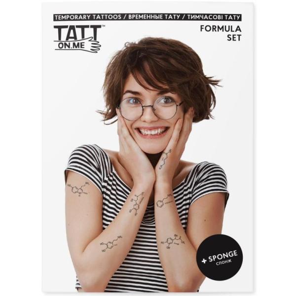 TATTonMe Tetovačky pro ženy Vzorce Emoce sada