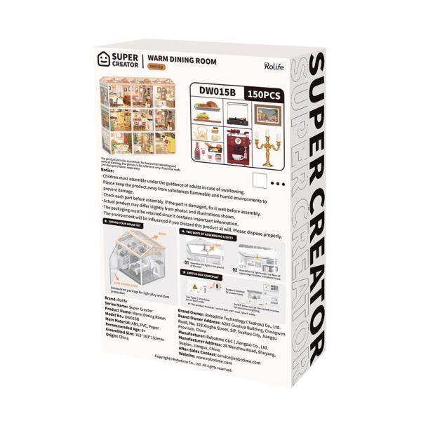 RoboTime Miniatura domečku Útulná jídelna