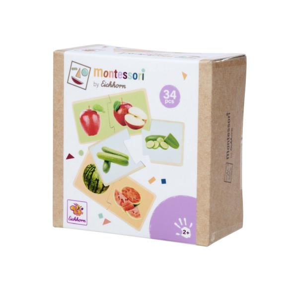 Montessori Puzzle ovoce a zelenina (obrázek 3)