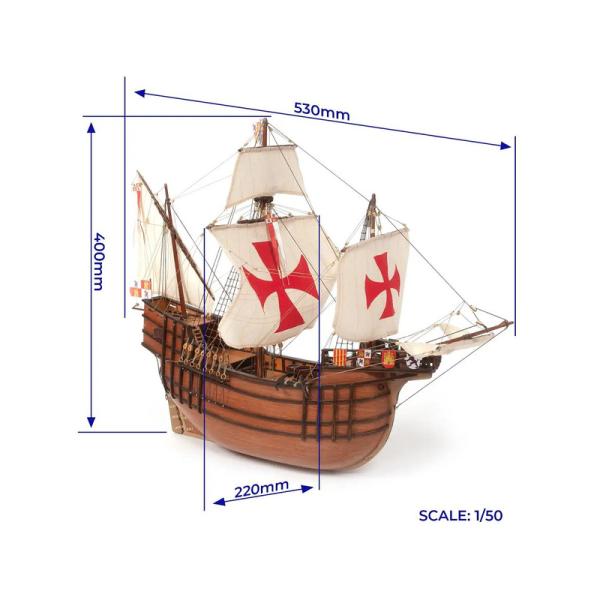 OCCRE Santa Maria 1:50 kit