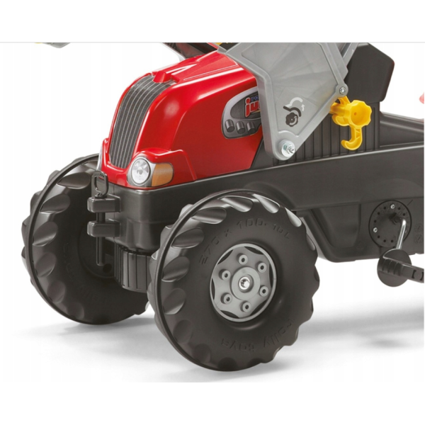 Rollytoys Šlapací traktor Rolly Junior s nakladačem a přívěsem (obrázek 4)
